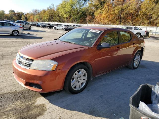 DODGE AVENGER SE 2012 with VIN 1C3CDZAB7CN173581 - Photo from auction