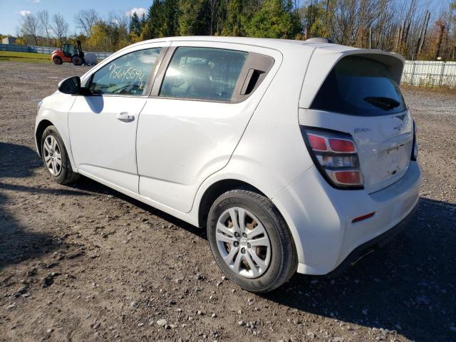 Photo 2 from auction – 2019 CHEVROLET SONIC with VIN 1G1JG6SB5K4143595