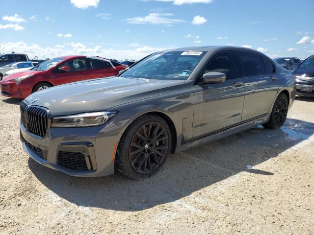 BMW 740 I 2022 with VIN WBA7T2C00NCJ59309 - Photo from auction