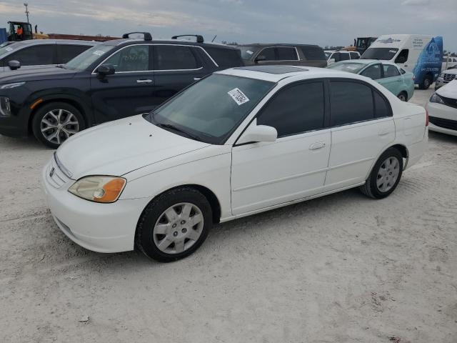 HONDA CIVIC EX 2002 with VIN 2HGES26702H511434 - Photo from auction