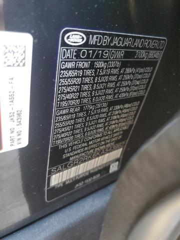 Photo 14 from auction – 2019 LAND ROVER RANGE ROVE with VIN SALGR2RK6KA543962
