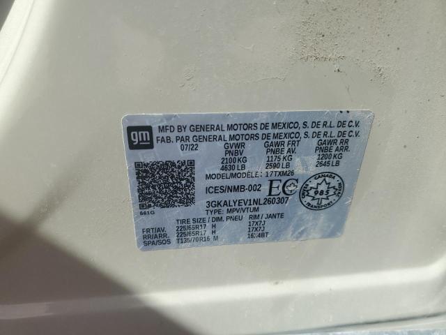 Photo 14 from auction – 2022 GMC TERRAIN AT with VIN 3GKALYEV1NL260307