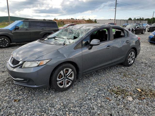 Photo 1 from auction – 2013 HONDA CIVIC LX with VIN 19XFB2F58DE013644