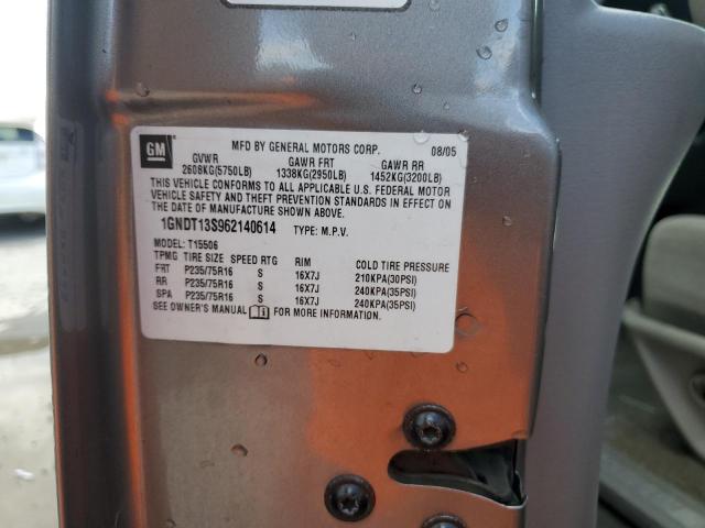 Photo 14 from auction – 2006 CHEVROLET TRAILBLAZE with VIN 1GNDT13S962140614