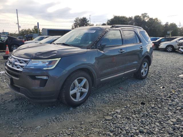 FORD EXPLORER X 2018 with VIN 1FM5K7D89JGC62970 - Photo from auction