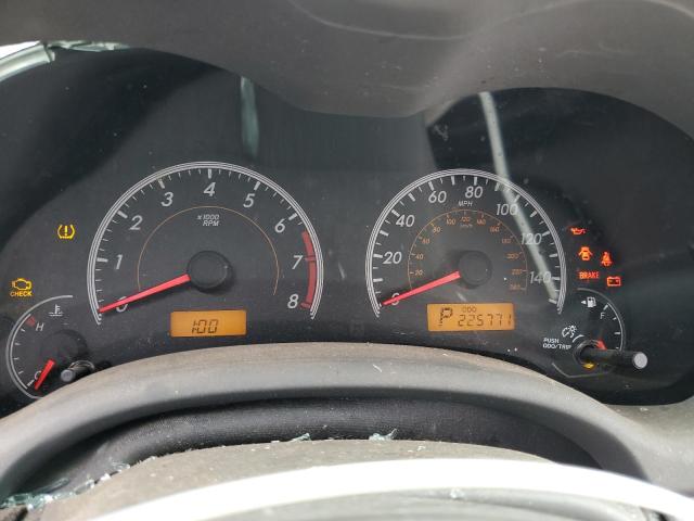Photo 9 from auction – 2009 TOYOTA COROLLA BA with VIN 2T1BU40E09C110047