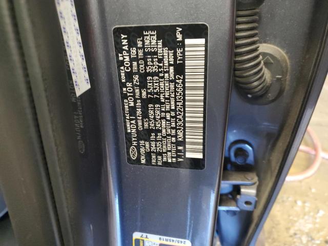 Photo 14 from auction – 2017 HYUNDAI TUCSON LIM with VIN KM8J3CA22HU356642