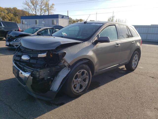 FORD EDGE SEL 2013 with VIN 2FMDK3JC6DBE08072 - Photo from auction