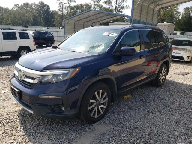HONDA PILOT EXL 2019 with VIN 5FNYF5H50KB015844 - Photo from auction