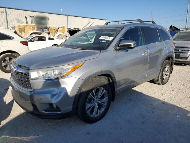 TOYOTA HIGHLANDER 2015 with VIN 5TDJKRFH8FS079293 - Photo from auction