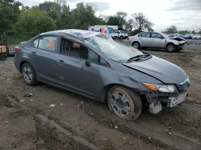 Photo 4 from auction – 2012 HONDA CIVIC HYBR with VIN JHMFB4F34CS005898