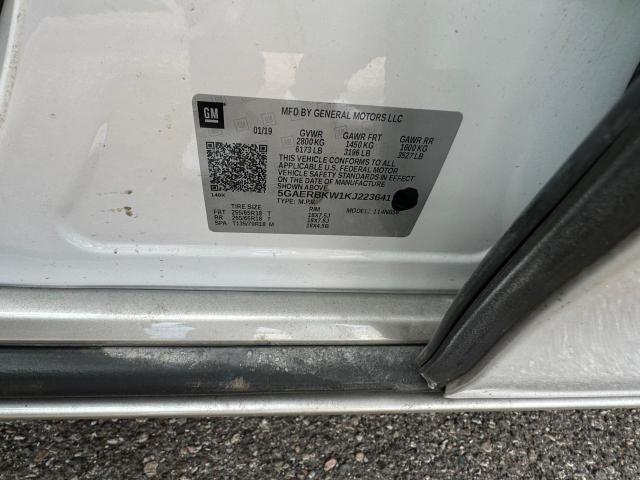 Photo 10 from auction – 2019 BUICK ENCLAVE ES with VIN 5GAERBKW1KJ223641