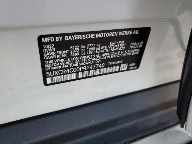 Photo 14 from auction – 2023 BMW X5 SDRIVE with VIN 5UXCR4C00P9P47740