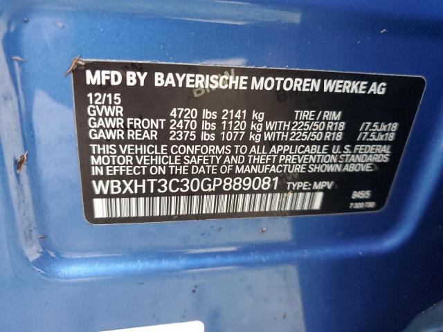 Photo 14 from auction – 2016 BMW X1 XDRIVE2 with VIN WBXHT3C30GP889081