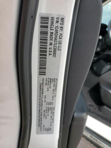 Photo 14 from auction – 2020 DODGE DURANGO SX with VIN 1C4RDHAG7LC366837