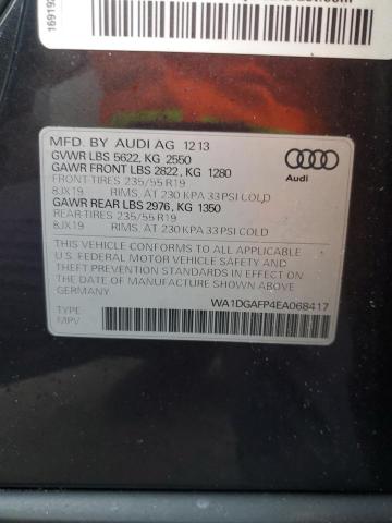 Photo 14 from auction – 2014 AUDI Q5 PREMIUM with VIN WA1DGAFP4EA068417