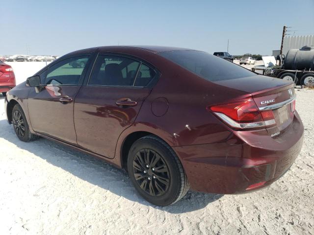 Photo 2 from auction – 2014 HONDA CIVIC LX with VIN 19XFB2F53EE078676