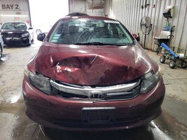 Photo 5 from auction – 2012 HONDA CIVIC LX with VIN 2HGFB2F55CH570483