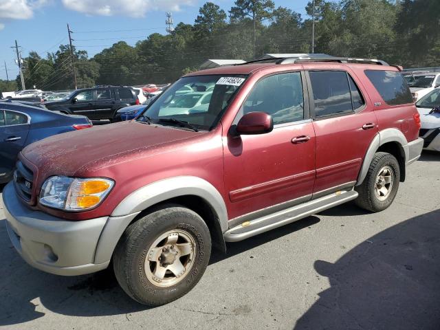 TOYOTA SEQUOIA SR 2002 with VIN 5TDZT34A52S133971 - Photo from auction