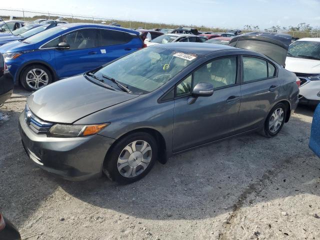 HONDA CIVIC HYBR 2012 with VIN JHMFB4F35CS003626 - Photo from auction