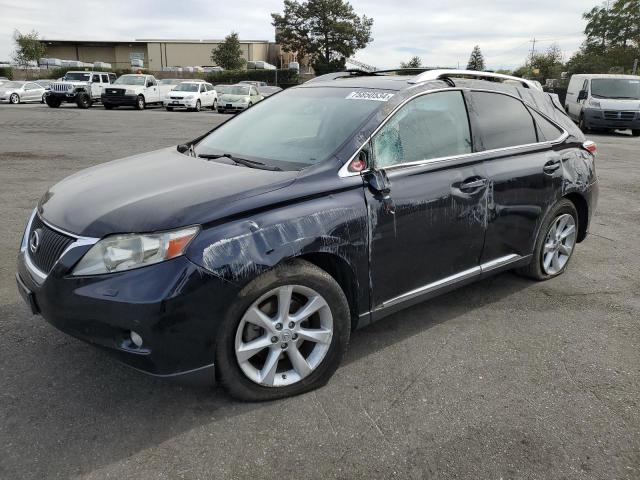 LEXUS RX 350 2010 with VIN JTJBK1BA7A2425829 - Photo from auction