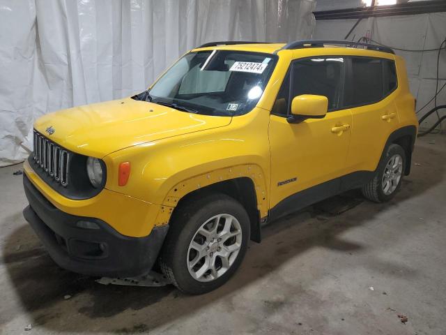 JEEP RENEGADE L 2016 with VIN ZACCJBBT0GPC48752 - Photo from auction
