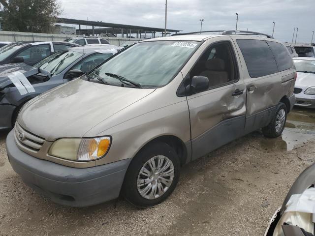 TOYOTA SIENNA CE 2003 with VIN 4T3ZF19C93U556025 - Photo from auction