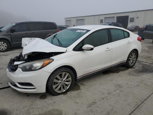 KIA FORTE LX 2014 with VIN KNAFX4A64E5123579 - Photo from auction