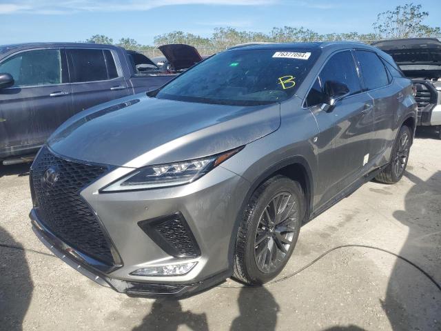 LEXUS RX 350 F S 2021 with VIN 2T2YZMDA7MC282776 - Photo from auction