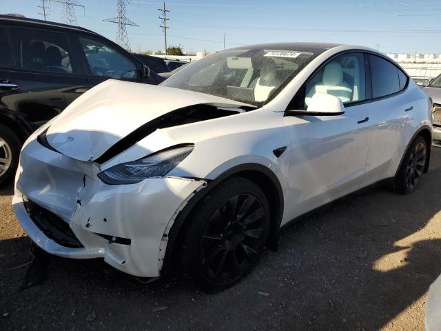 TESLA MODEL Y 2022 с VIN 7SAYGDEE9NF320021 - Фото с аукциона