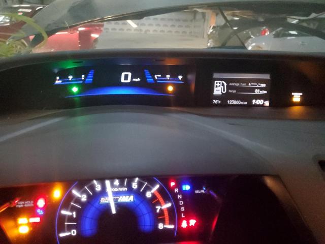 Photo 9 from auction – 2012 HONDA CIVIC HYBR with VIN JHMFB4F22CS009181