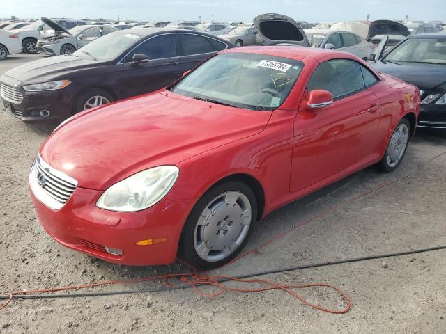 LEXUS SC 430 2002 con VIN JTHFN48YX20012798 - Foto de la subasta