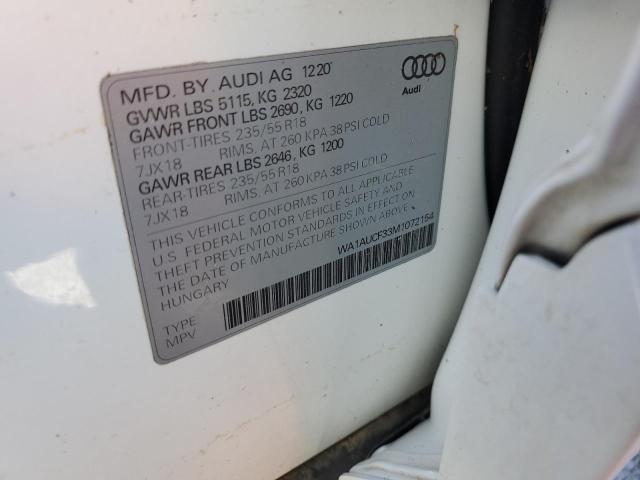 Photo 14 from auction – 2021 AUDI Q3 PREMIUM with VIN WA1AUCF33M1072154
