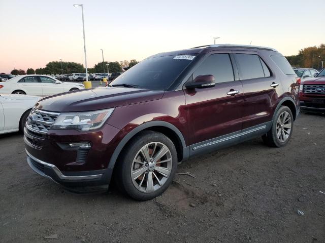 FORD EXPLORER L 2018 with VIN 1FM5K7FH6JGB39821 - Photo from auction
