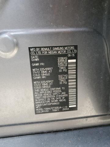 Photo 14 from auction – 2016 NISSAN ROGUE S with VIN KNMAT2MT0GP598622