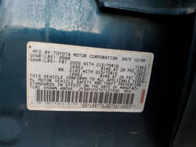 Photo 14 from auction – 1999 TOYOTA RAV4 with VIN JT3HP10V7X7127530
