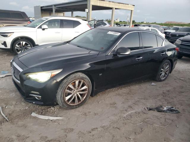 INFINITI Q50 BASE 2014 with VIN JN1BV7AP5EM672489 - Photo from auction