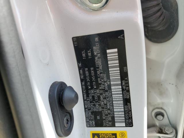 Photo 14 from auction – 2019 TOYOTA HIGHLANDER with VIN 5TDJZRFH7KS627872