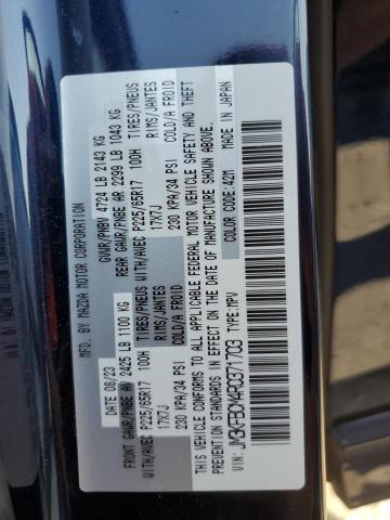 Photo 14 from auction – 2024 MAZDA CX-5 PREFE with VIN JM3KFBCM4R0371703