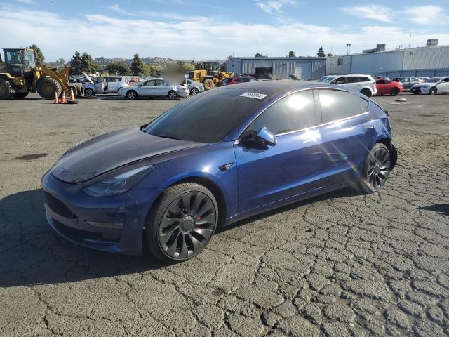 TESLA MODEL 3 2022 with VIN 5YJ3E1EC8NF133685 - Photo from auction