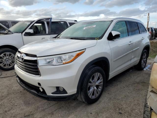 TOYOTA HIGHLANDER 2014 with VIN 5TDKKRFH6ES028491 - Photo from auction