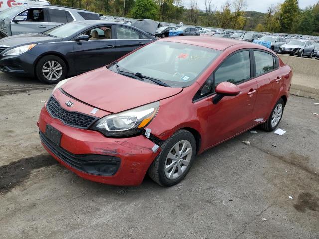 KIA RIO LX 2014 with VIN KNADM4A37E6408888 - Photo from auction