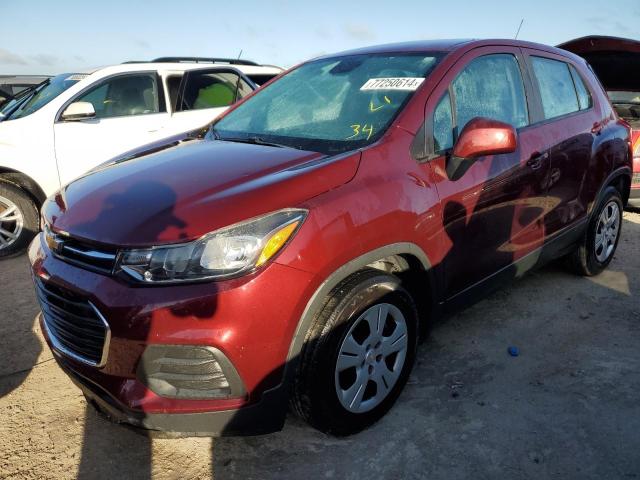 Photo 1 from auction – 2017 CHEVROLET TRAX LS with VIN 3GNCJKSB5HL188895
