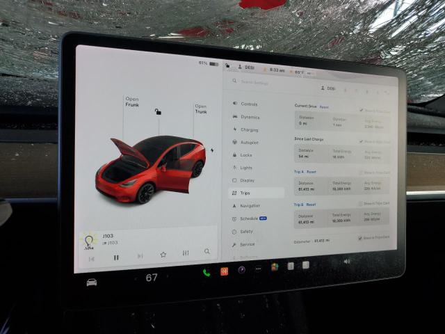 Photo 9 from auction – 2022 TESLA MODEL Y with VIN 7SAYGDEEXNF315488