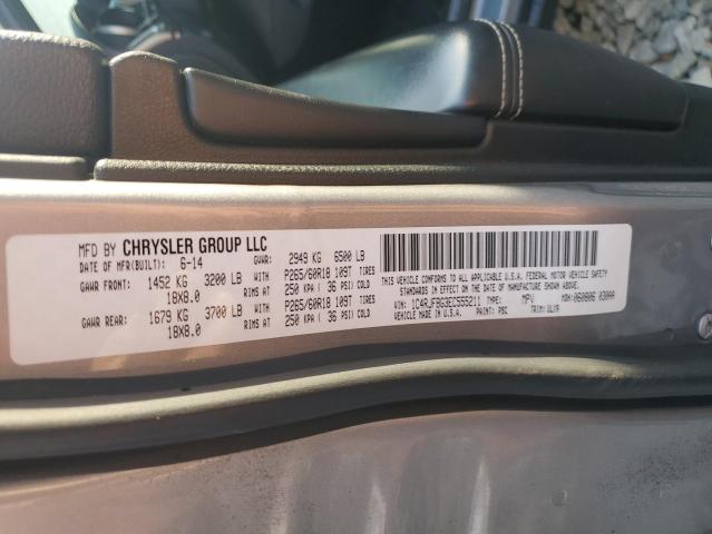 Photo 14 from auction – 2014 JEEP GRAND CHER with VIN 1C4RJFBG3EC555211
