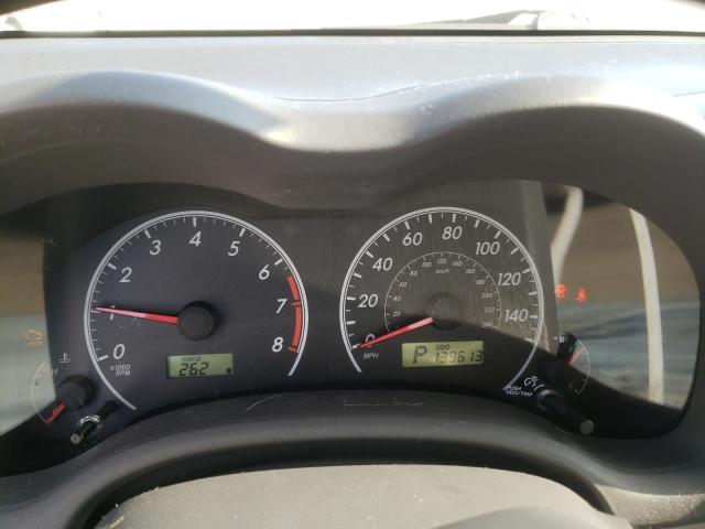 Photo 9 from auction – 2009 TOYOTA COROLLA BA with VIN 1NXBU40EX9Z035338