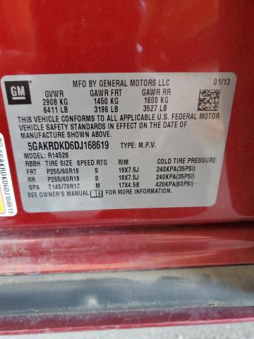 Photo 14 from auction – 2013 BUICK ENCLAVE with VIN 5GAKRDKD6DJ168619