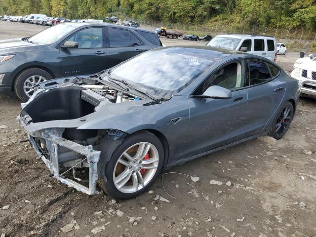TESLA MODEL S 2014 with VIN 5YJSA1H14EFP28471 - Photo from auction