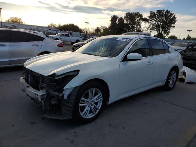 INFINITI G37 BASE 2012 with VIN JN1CV6AP9CM931190 - Photo from auction