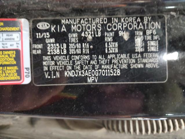 Photo 14 from auction – 2016 KIA SOUL EV + with VIN KNDJX3AE0G7011528